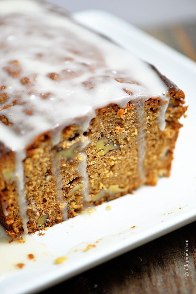 Pear Walnut Bread | ©addapinch.com