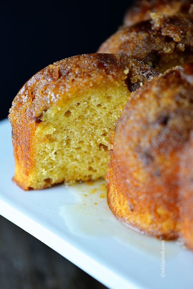 Rum Cake Recipe | ©addapinch.com