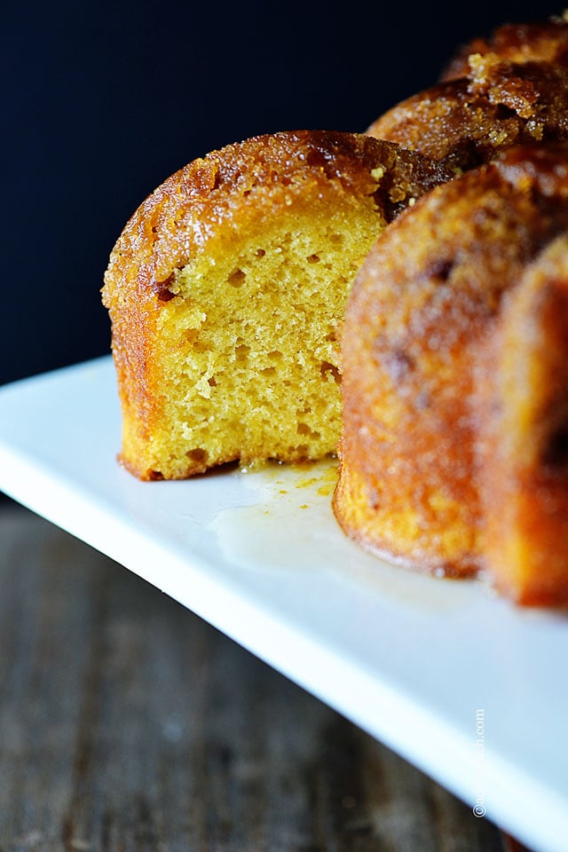 Rum Cake Recipe | ©addapinch.com