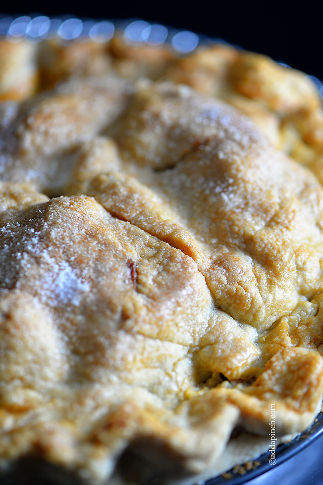 Apple Pie Recipe | ©addapinch.com