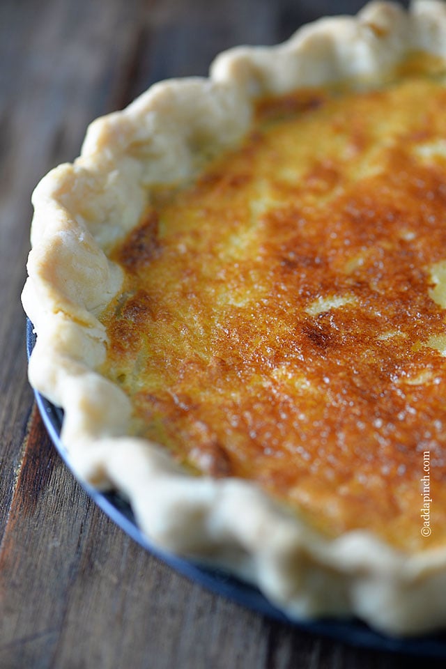 Buttermilk Pie | ©addapinch.com