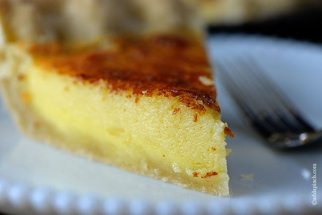 Buttermilk Pie | ©addapinch.com