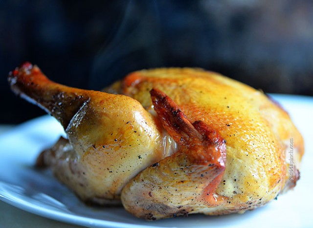 Cornish Hen Recipe | ©addapinch.com