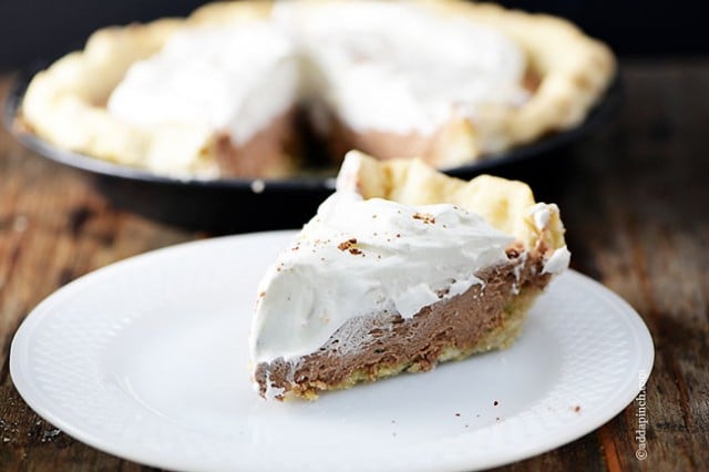 French Silk Pie | ©addapinch.com