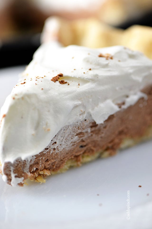 French Silk Pie | ©addapinch.com