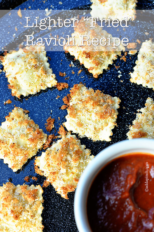 Fried Ravioli | ©addapinch.com