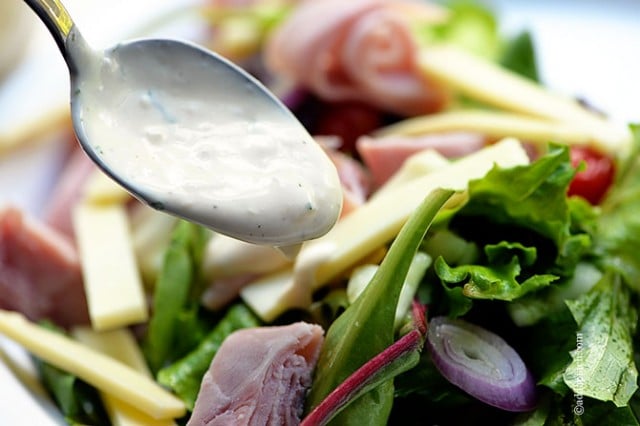 Horseradish Ranch Dressing | ©addapinch.com