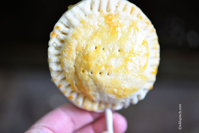 Peach Pie Pops | ©addapinch.com