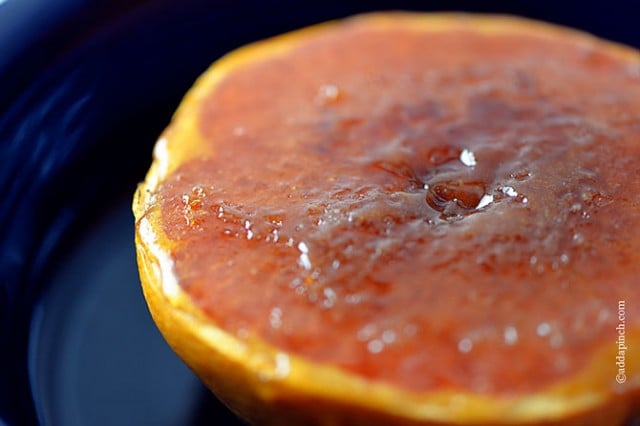 Broiled Grapefruit | ©addapinch.com