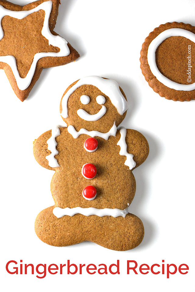 Gingerbread Cookies Recipe - Add a Pinch