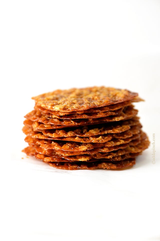 Toasted Oatmeal Lace Cookies Recipe 