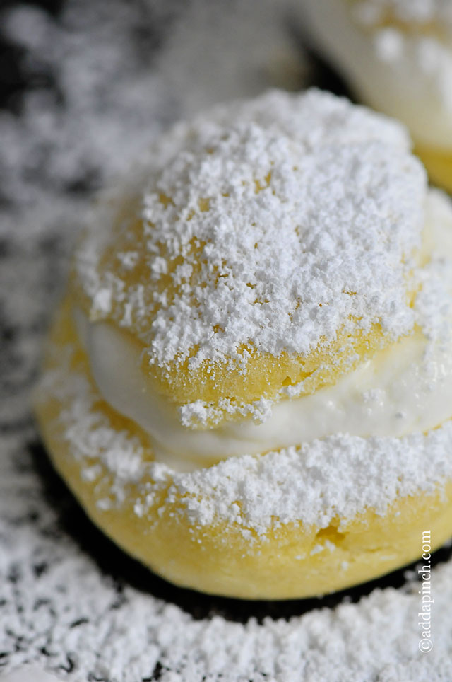 Cream Puffs Recipe | ©addapinch.com