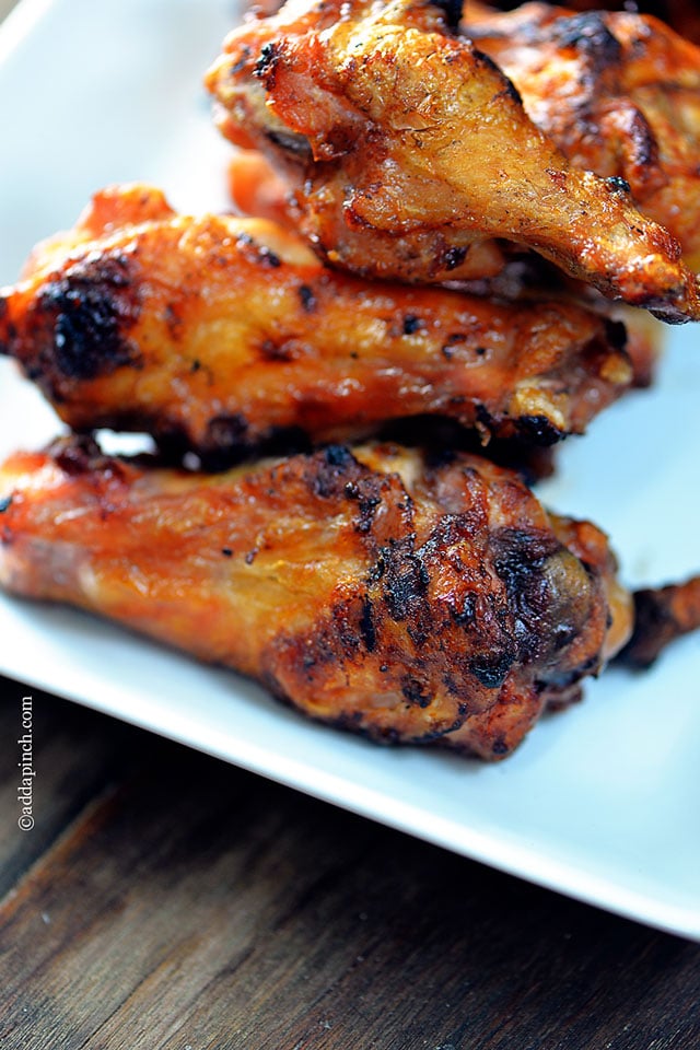 Smoked Chicken Wings | ©addapinch.com