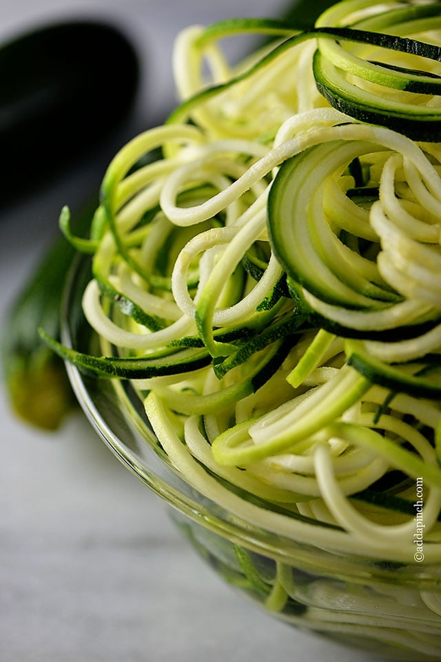 zucchini-pasta-recipe | ©addapinch.com