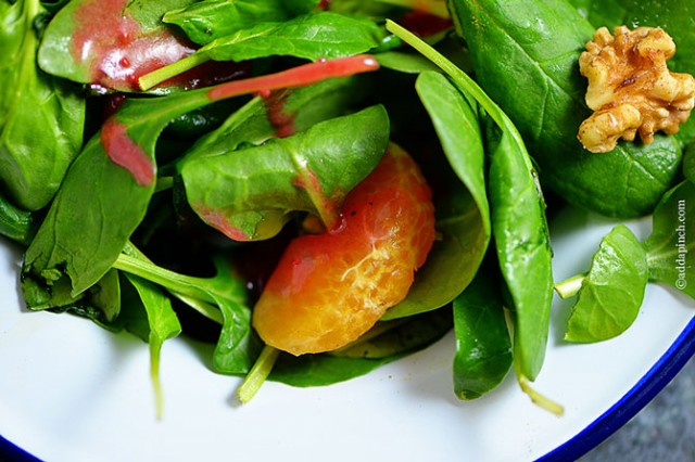 Raspberry Vinaigrette Recipe | ©addapinch.com