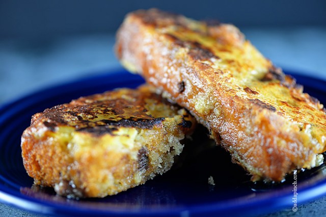 Banana Bread French Toast | ©addapinch.com