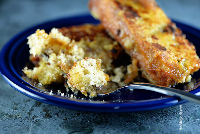 Banana Bread French Toast | ©addapinch.com