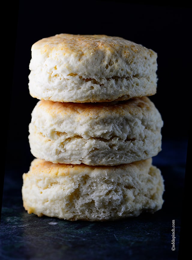 Cream Biscuit Recipe | ©addapinch.com
