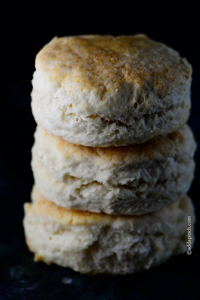 Cream Biscuit Recipe | ©addapinch.com