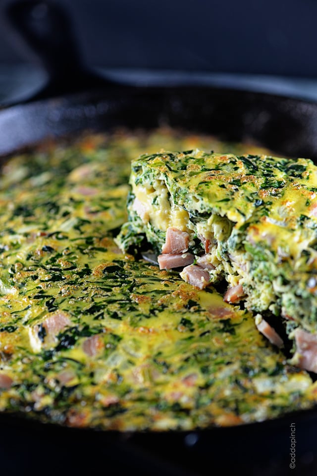 Easy Ham Frittata Recipe Add a Pinch Accelerated Ideas