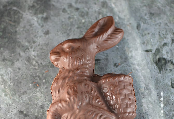 Chocolate Bunny | ©addapinch.com
