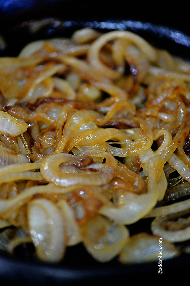 Caramelized Onions from addapinch.com