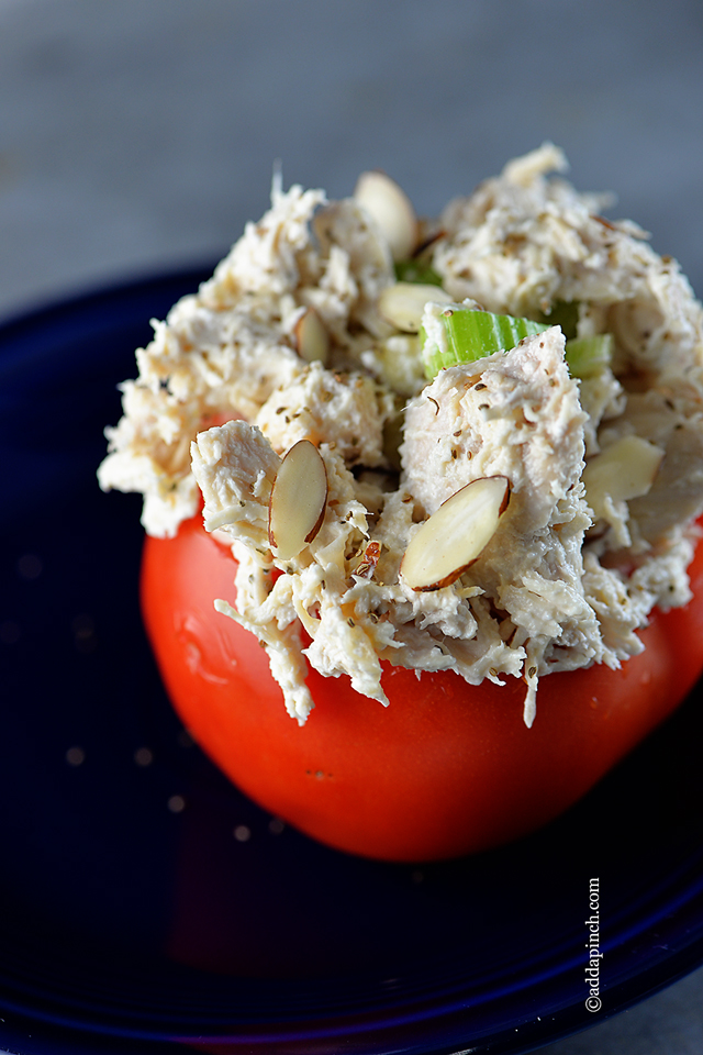 Chicken Salad Tomato Cups Recipe