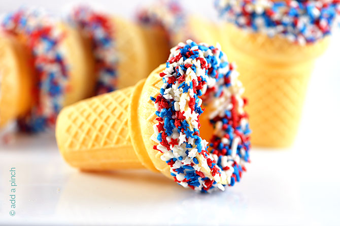 Party Ice Cream Cones from addapinch.com