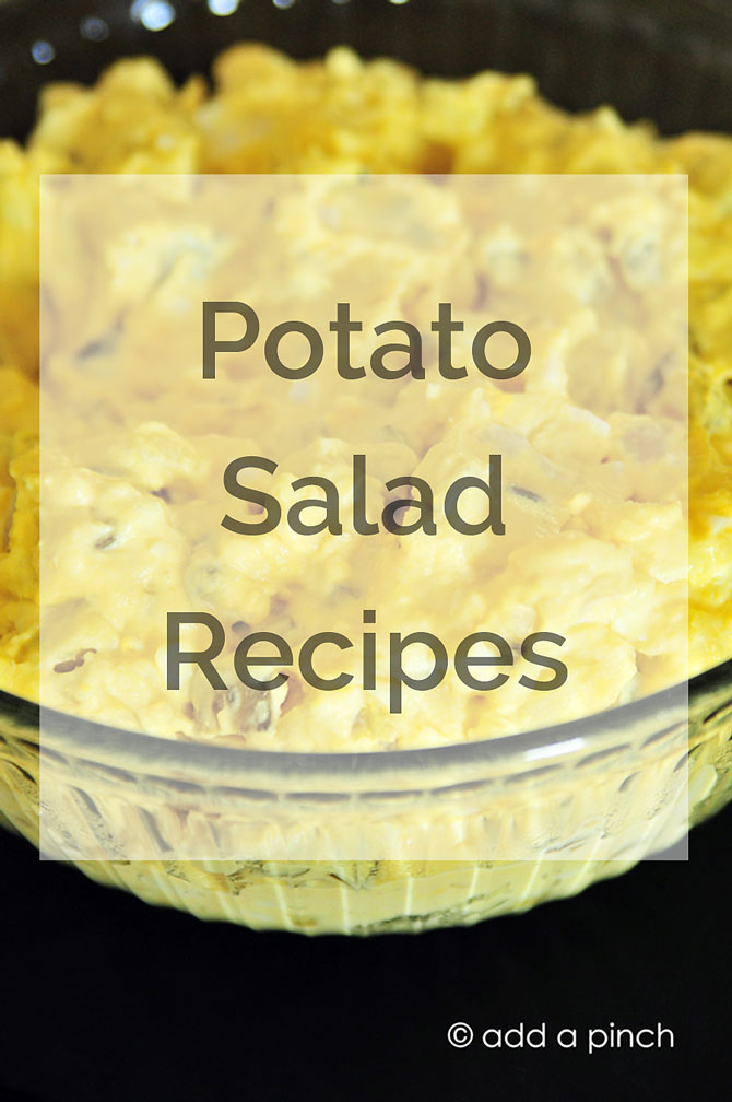 Potato Salad Recipes from addapinch.com