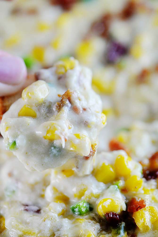 Hot Corn Dip from addapinch.com
