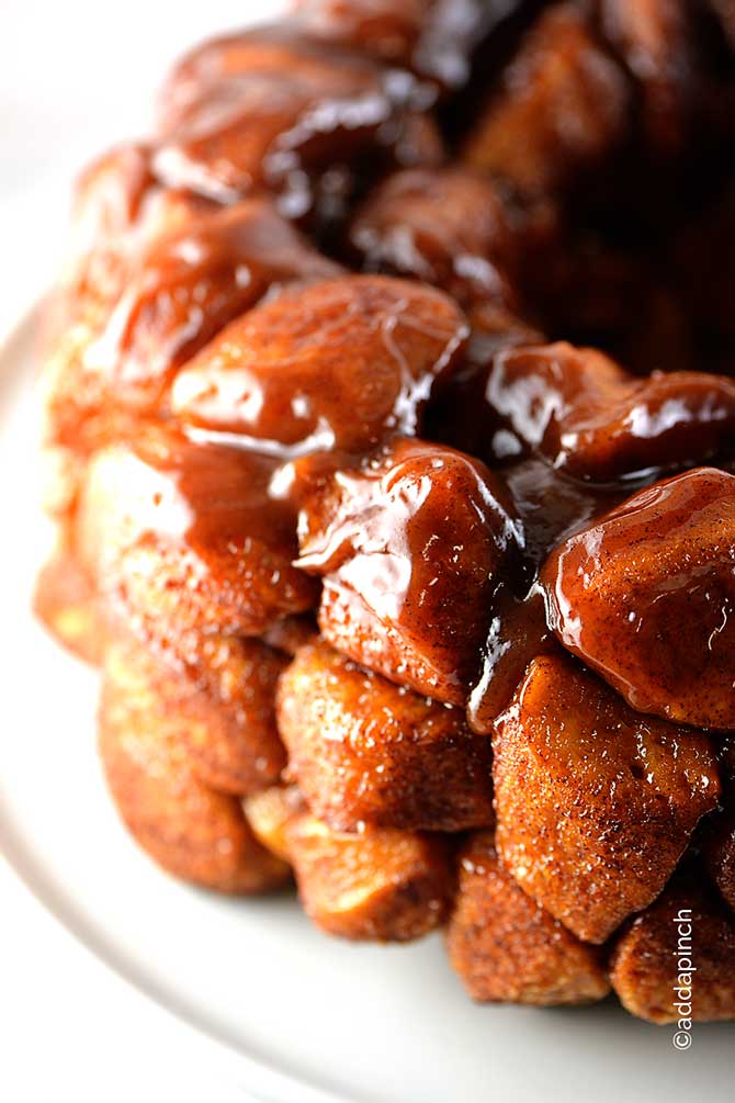 Salted Caramel Monkey Bread from addapinch.com