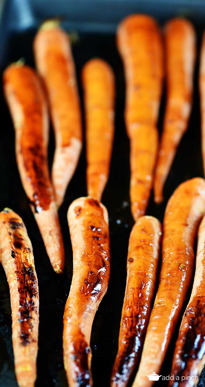 Balsamic Roasted Carrots Recipe - Add a Pinch