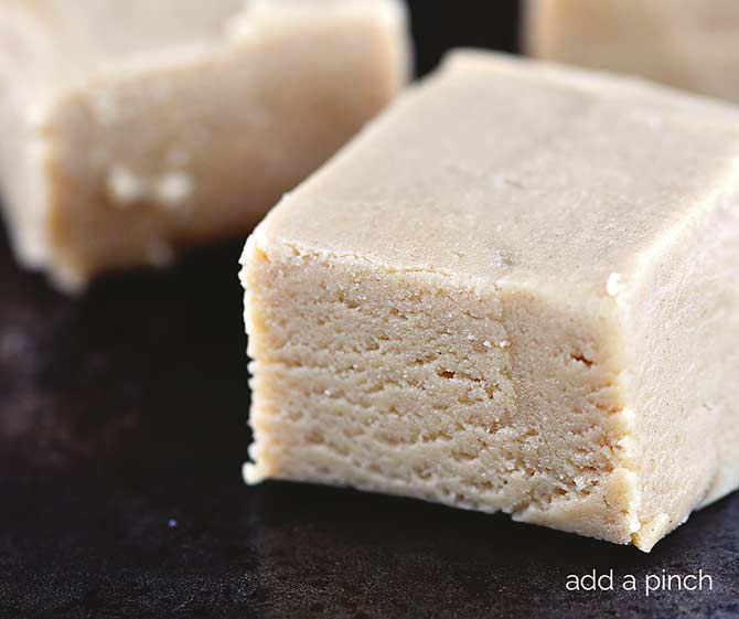 Peanut Butter Fudge Recipe from addapinch.com