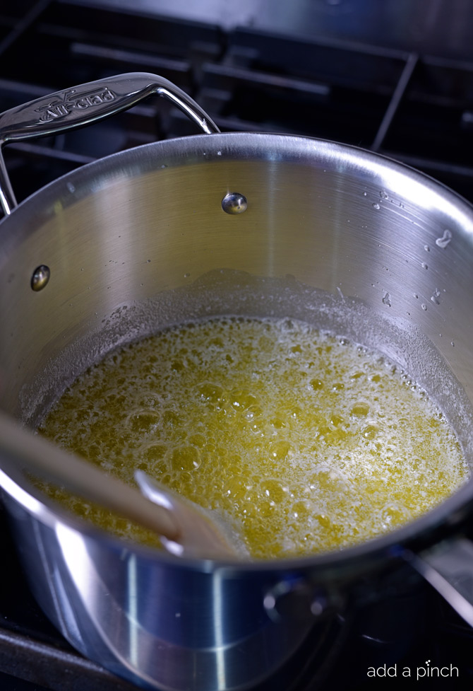 Learn how to make brown butter in a few easy steps! // addapinch.com