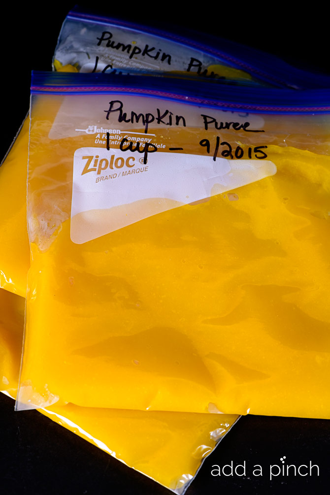 Homemade Pumpkin Puree is so simple to make at home and is absolutely scrumptious! // addapinch.com