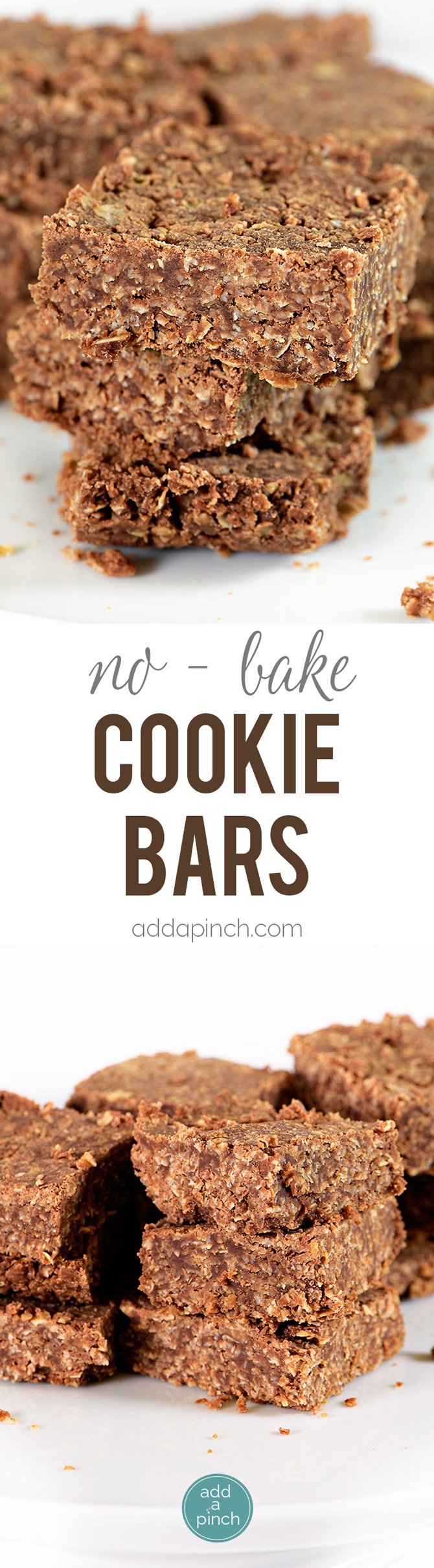 These No Bake Cookie Bars are so simple to make and even more delicious to eat! Made of oats, chocolate, and coconut, these no bake cookie bars are a favorite! 