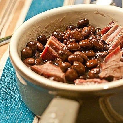 Black Bean and Smoked Brisket Soup - Add a Pinch