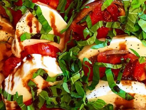 Caprese Salad Recipe With Balsamic Glaze Add A Pinch,Poached Chicken Recipes