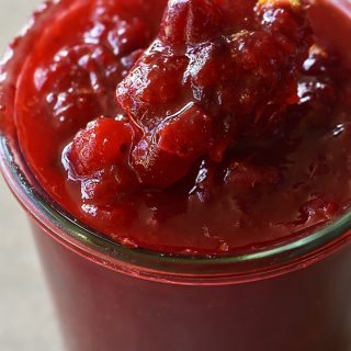 Classic Cranberry Sauce Recipe - This cranberry sauce recipe is a classic holiday recipe. Made of fresh cranberries, orange zest and juice, this cranberry sauce recipe is a must make! // addapinch.com