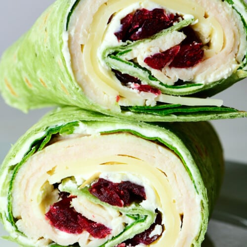 Easy Turkey Wrap Recipe - Add a Pinch