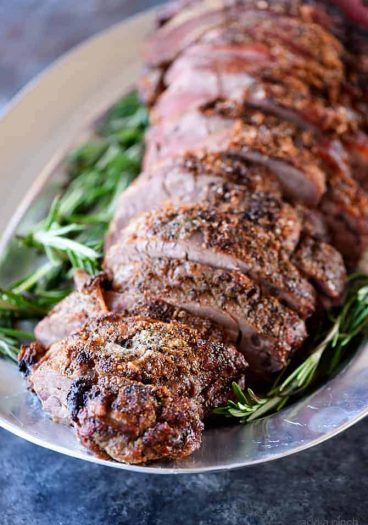 Beef Tenderloin Recipe - Beef Tenderloin makes a special meal that everyone loves. Cooked simply with just a few ingredients, this beef tenderloin recipe is sure to become a favorite. // addapinch.com