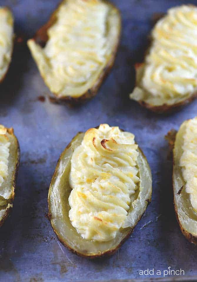 Twice Baked Potatoes Add a Pinch