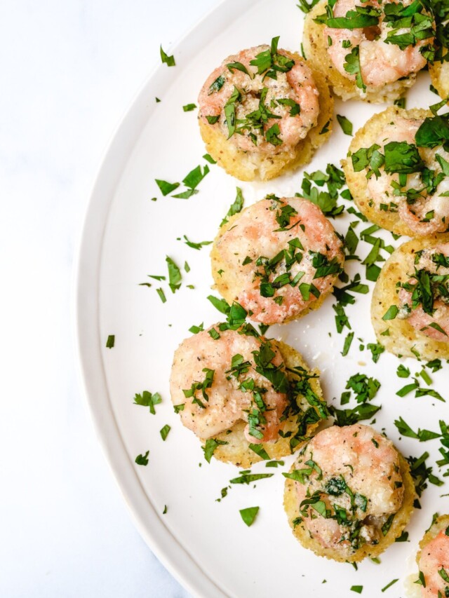 Shrimp and Grits Bites Recipe Story - Add a Pinch