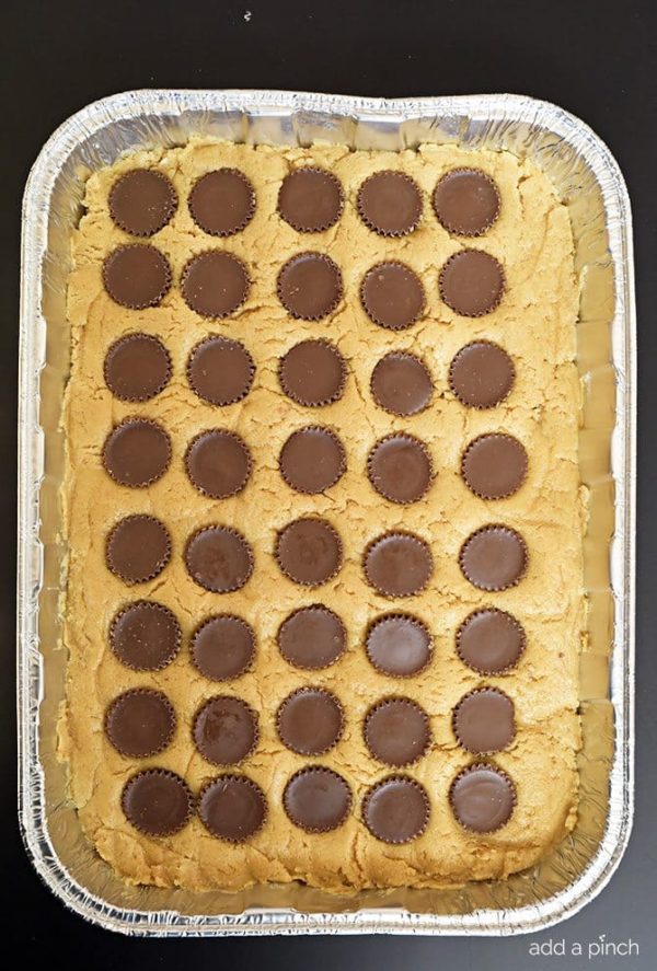 Peanut Butter Cup Blondies Recipe Add a Pinch