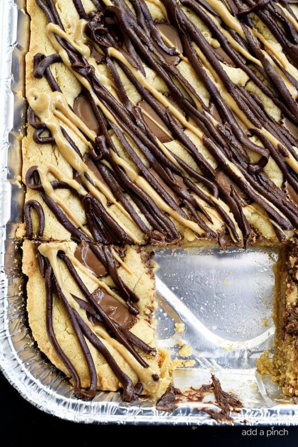 Peanut Butter Cup Blondies Recipe Add a Pinch