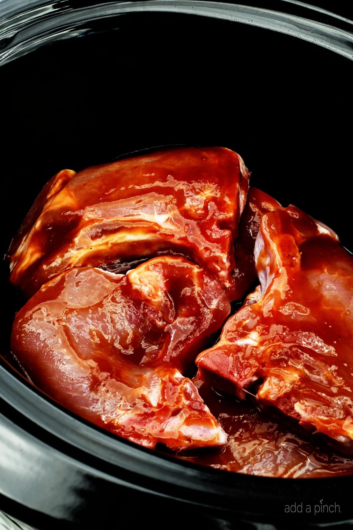 Slow Cooker BBQ Pork Chops Recipe Add a Pinch