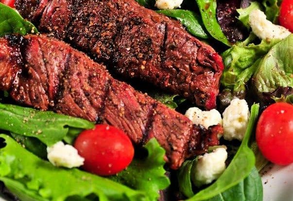 Seven Pepper Steak Salad Recipe 1