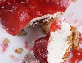 Strawberry Pretzel Salad Recipe - Strawberry Pretzel Salad makes a classic, nostalgic recipe. A creamy, fruity recipe made with strawberry gelatin, cream cheese, whipped topping, and pretzels. It is always a favorite. // addapinch.com