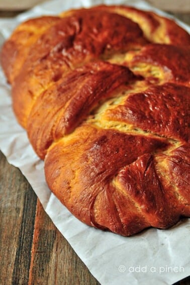 Challah Bread Recipe // addapinch.com