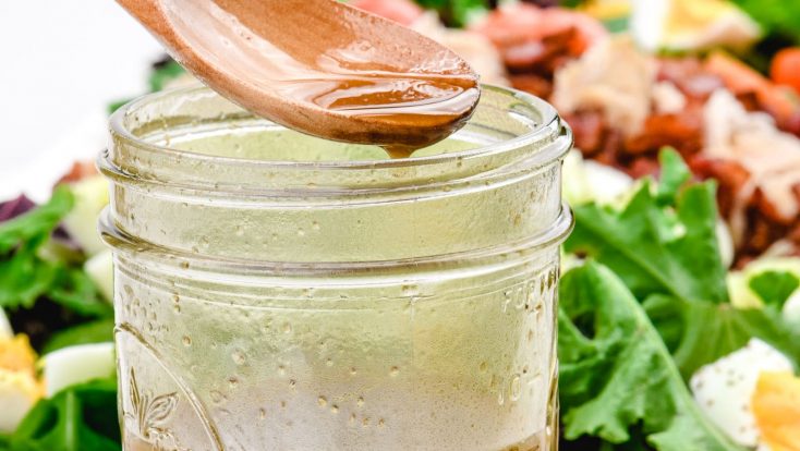 Balsamic Vinaigrette Dressing is one of the easiest and most diverse dressings. Ready in three minutes, it can be served with a salad, vegetables, or drizzled on top of fish or chicken for an amazing meal. // addapinch.com